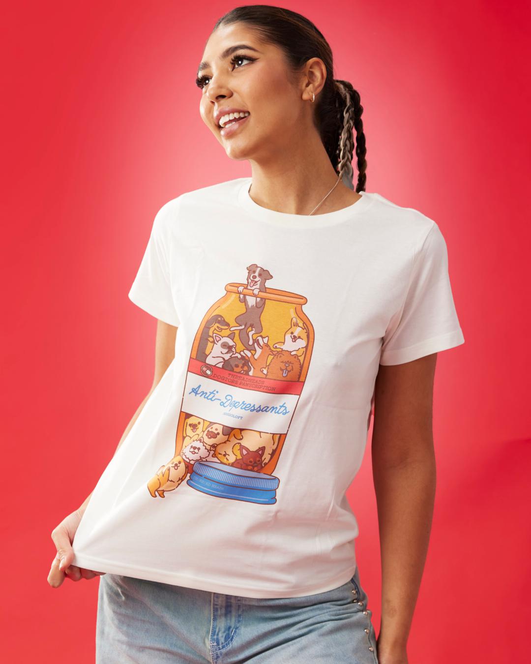 Anti-Depressants Dog Edition T-Shirt product image 4