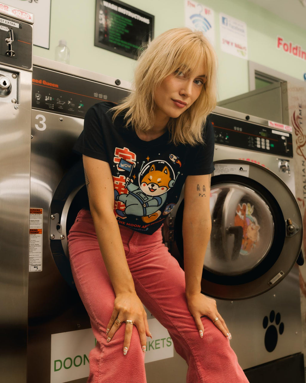 Cosmic Shiba T-Shirt product image 6