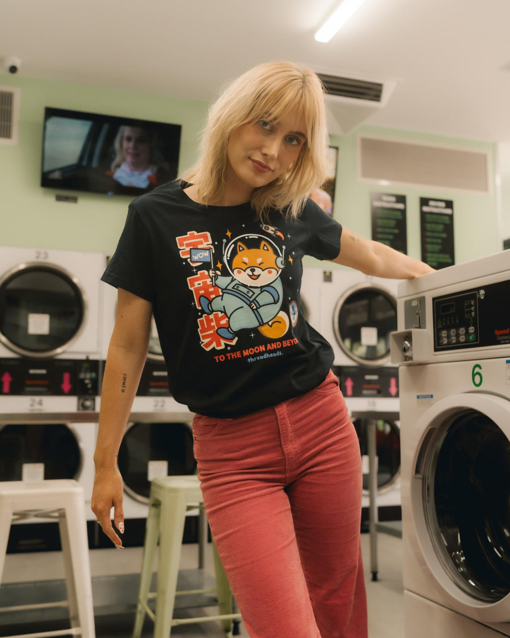 Cosmic Shiba T-Shirt product image 5