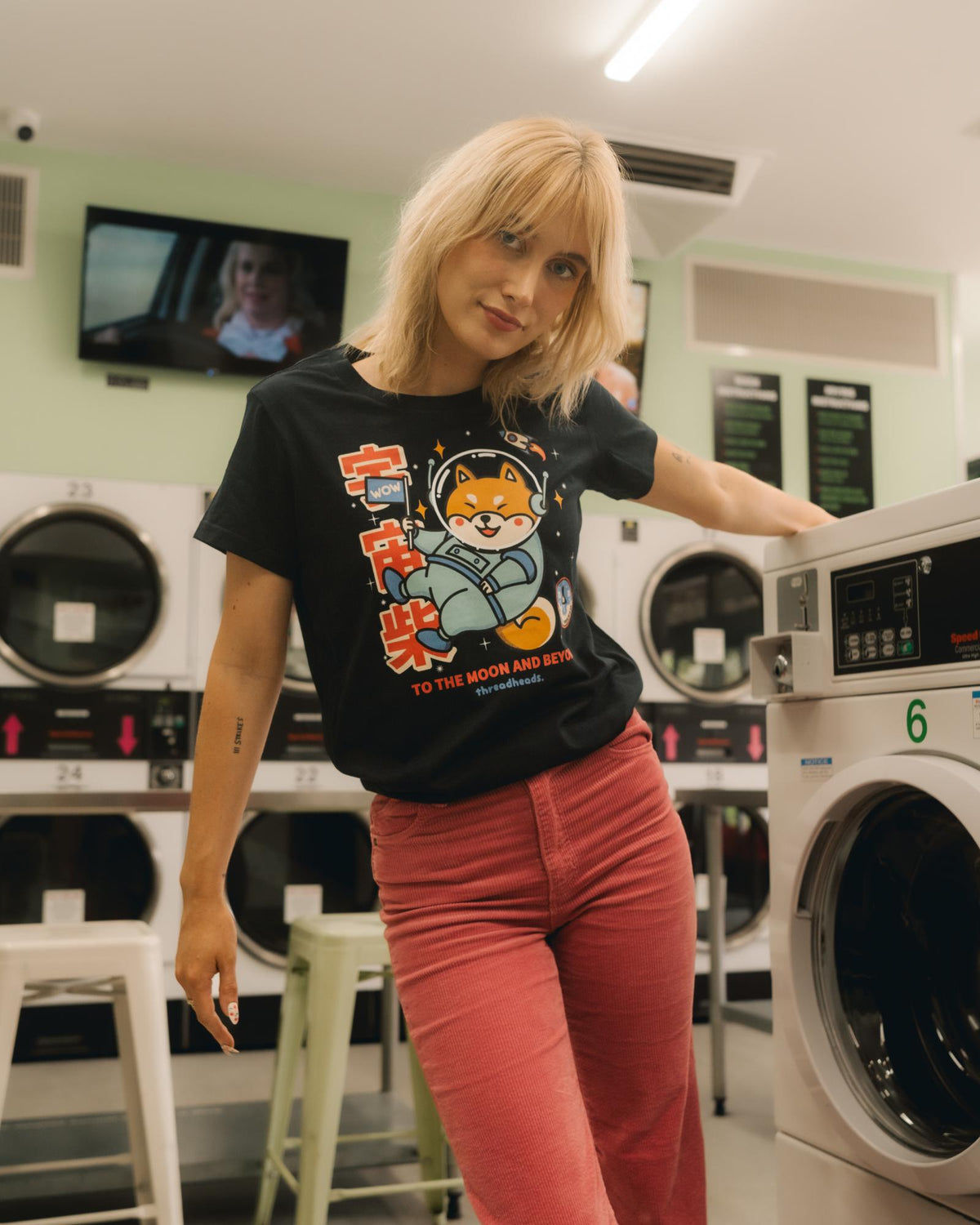 Cosmic Shiba T-Shirt product image 5