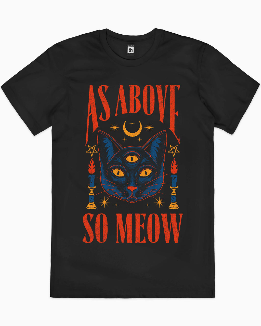 As Above So Meow T-Shirt product image 1