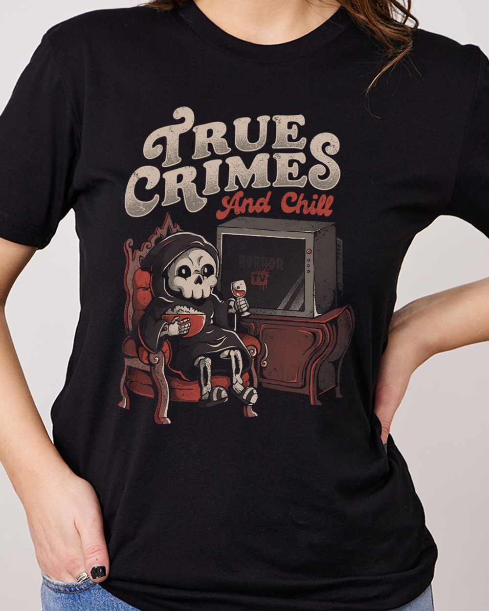 True Crimes and Chill T-Shirt product image 1