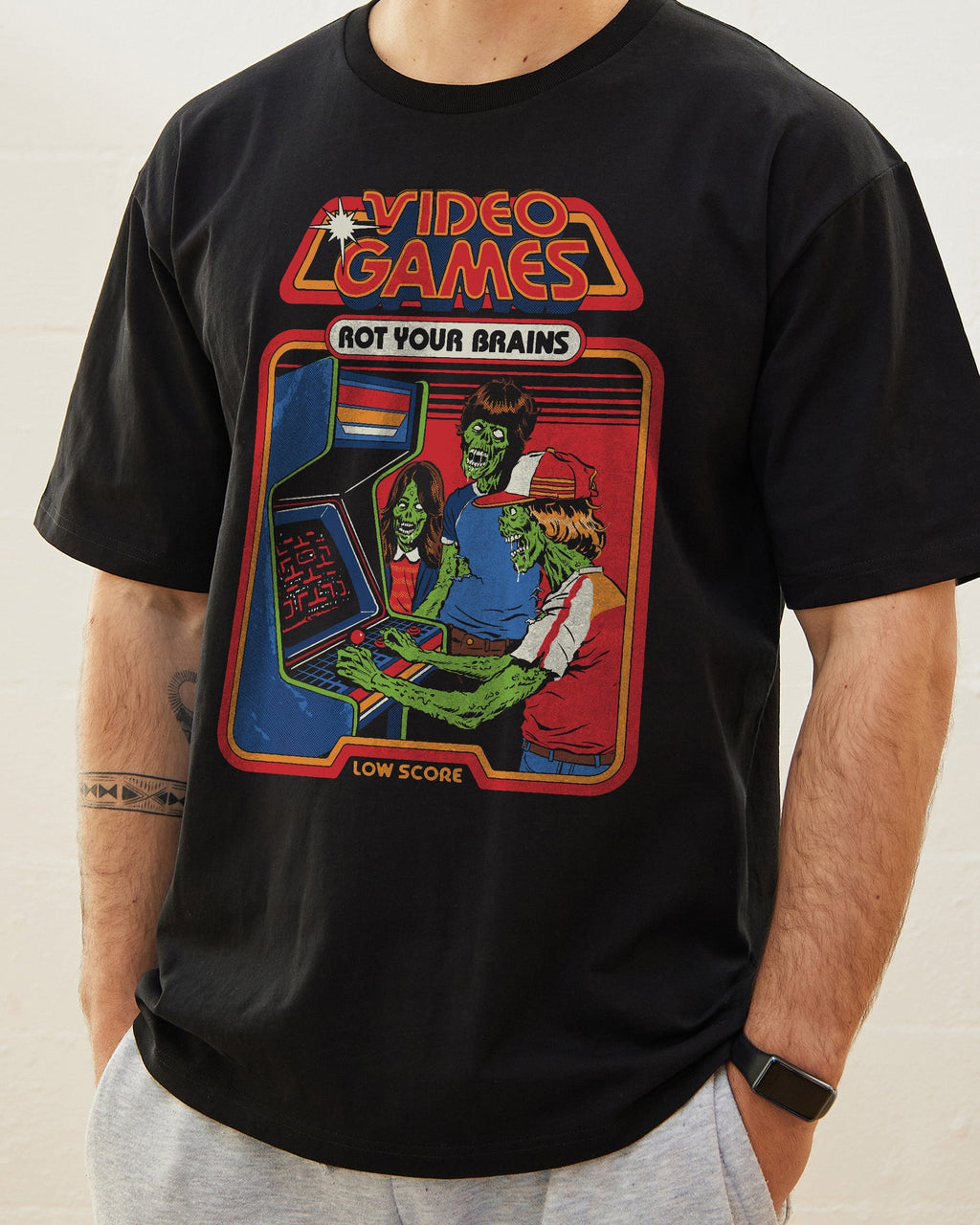 Video Games Rot Your Brains T-Shirt product image 1