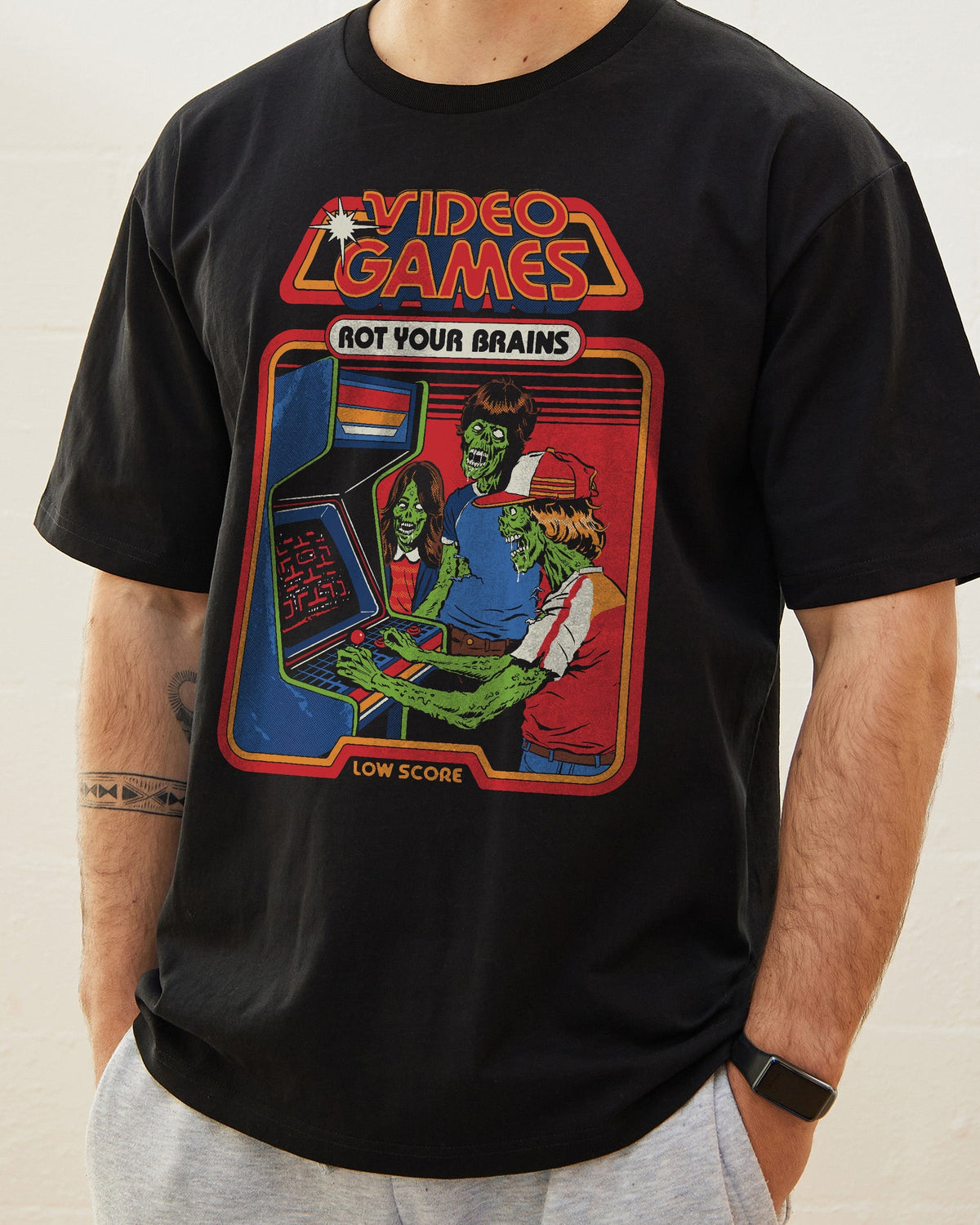 Video Games Rot Your Brains T-Shirt product image 1