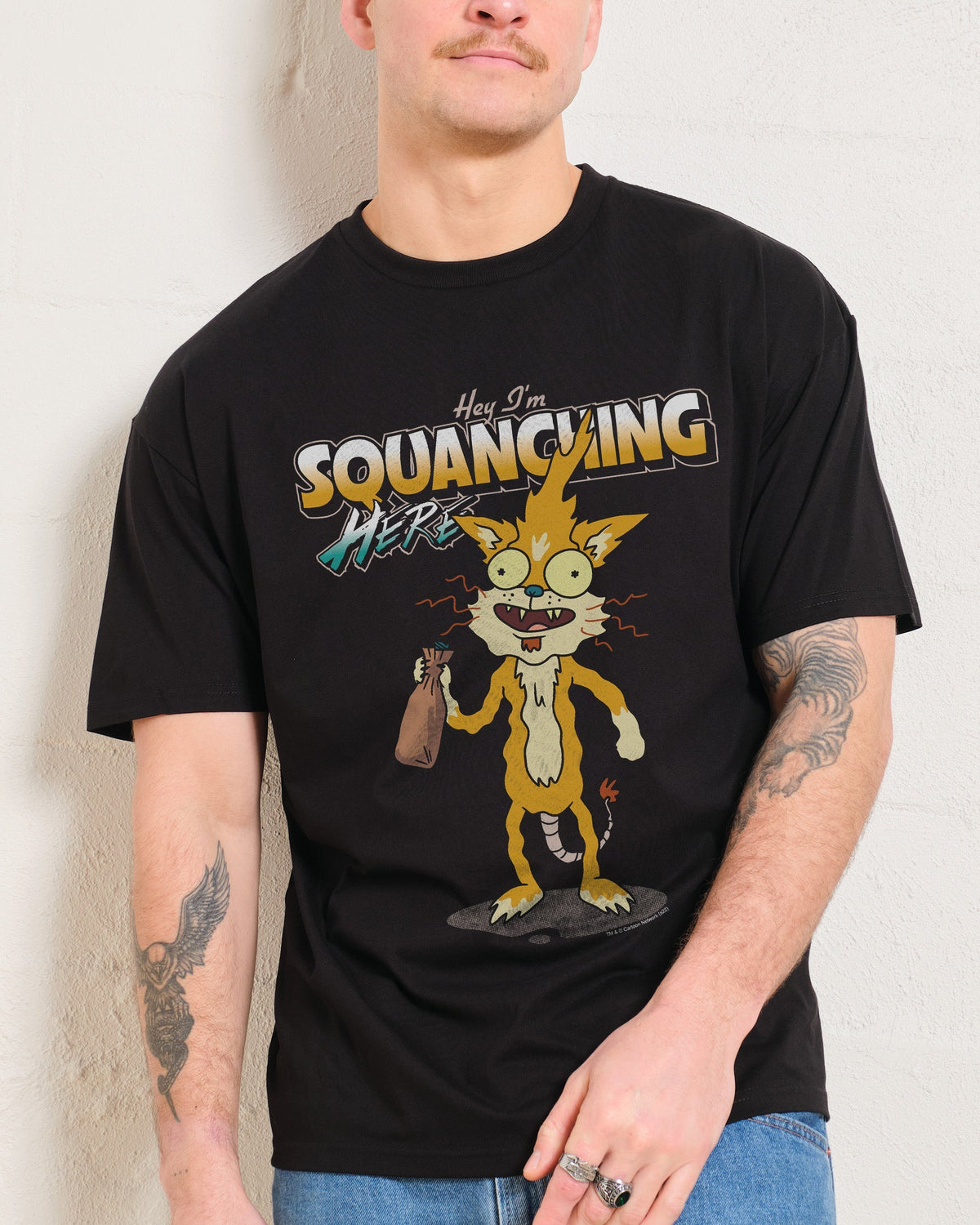Hey I'm Squanching Here T-Shirt product image 2