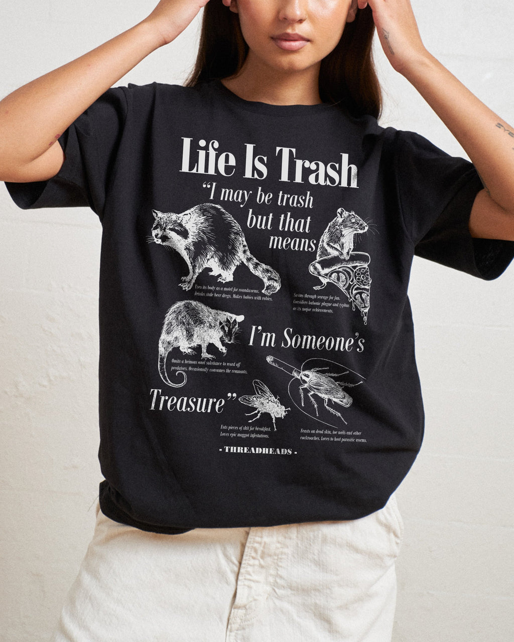 Life Is Trash T-Shirt product image 4