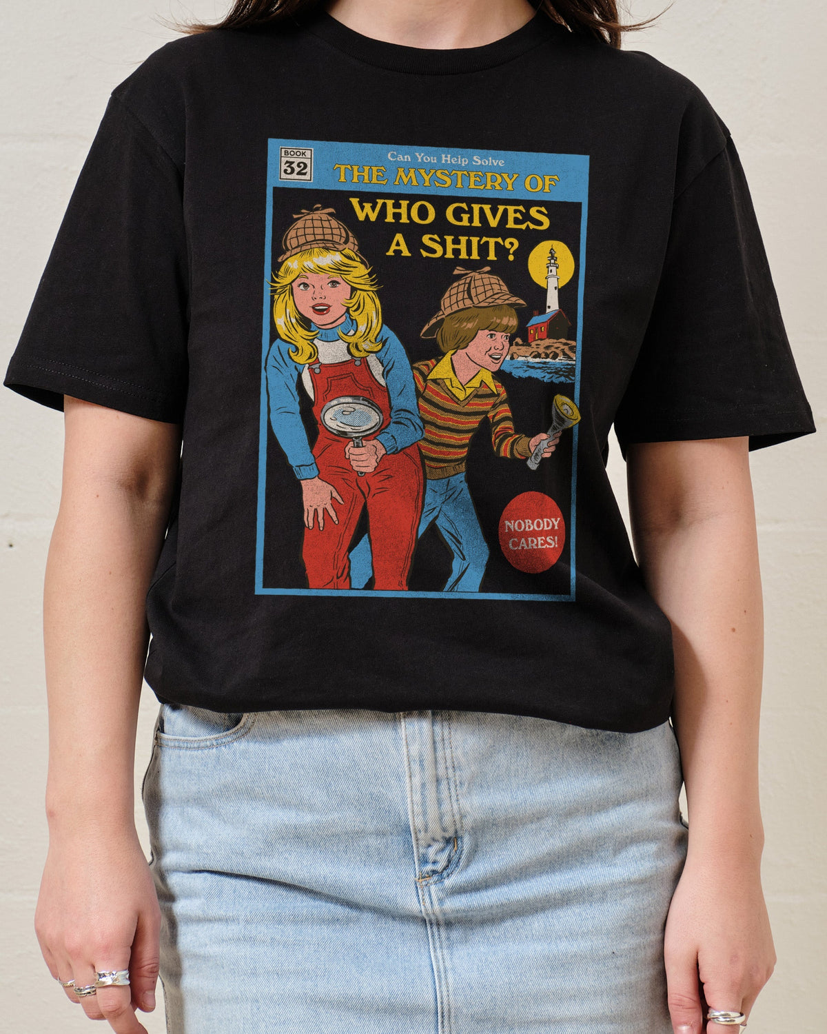 The Mystery of Who Gives a Sh-t T-Shirt product image 1