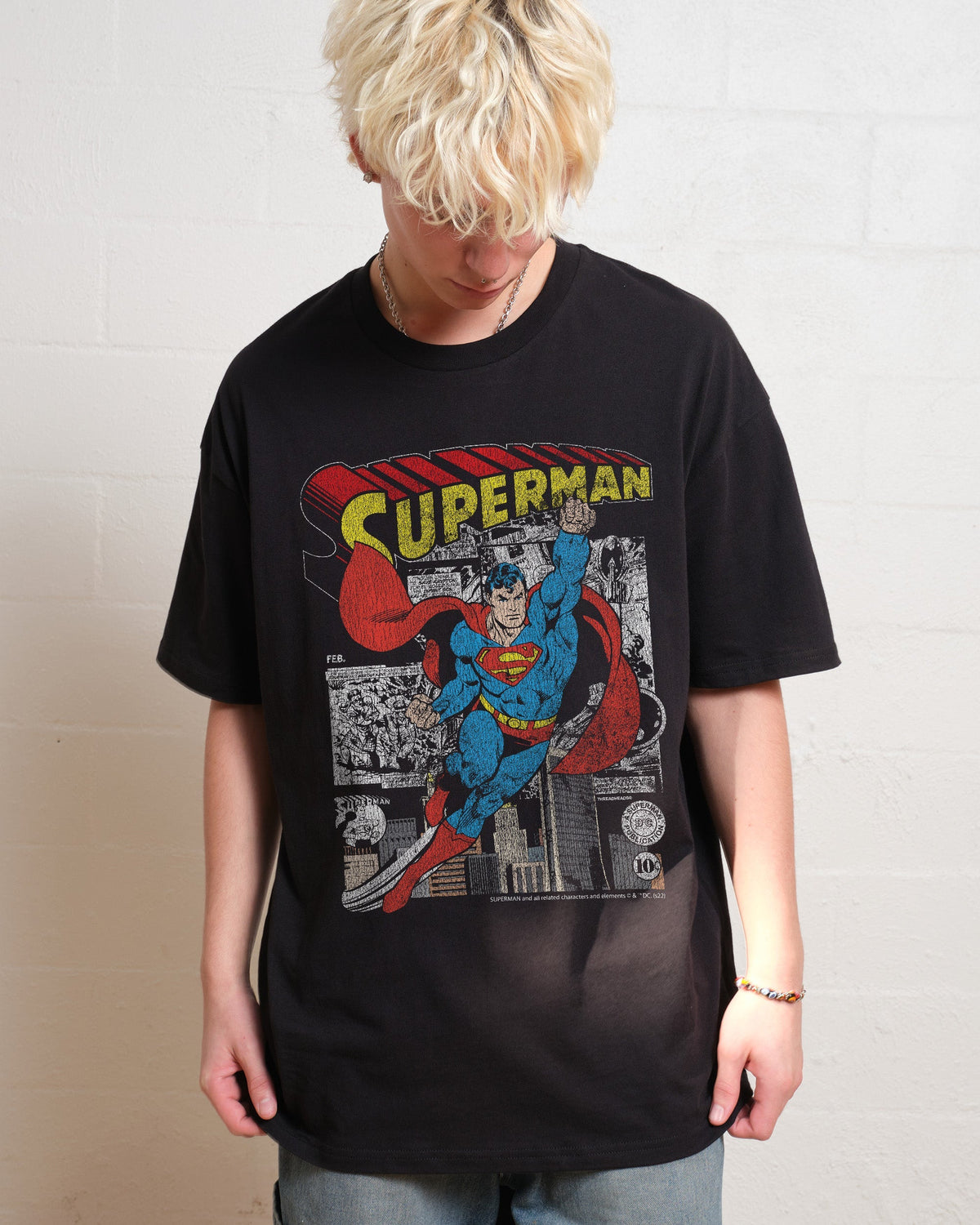 Superman Comic Panel T-Shirt product image 4