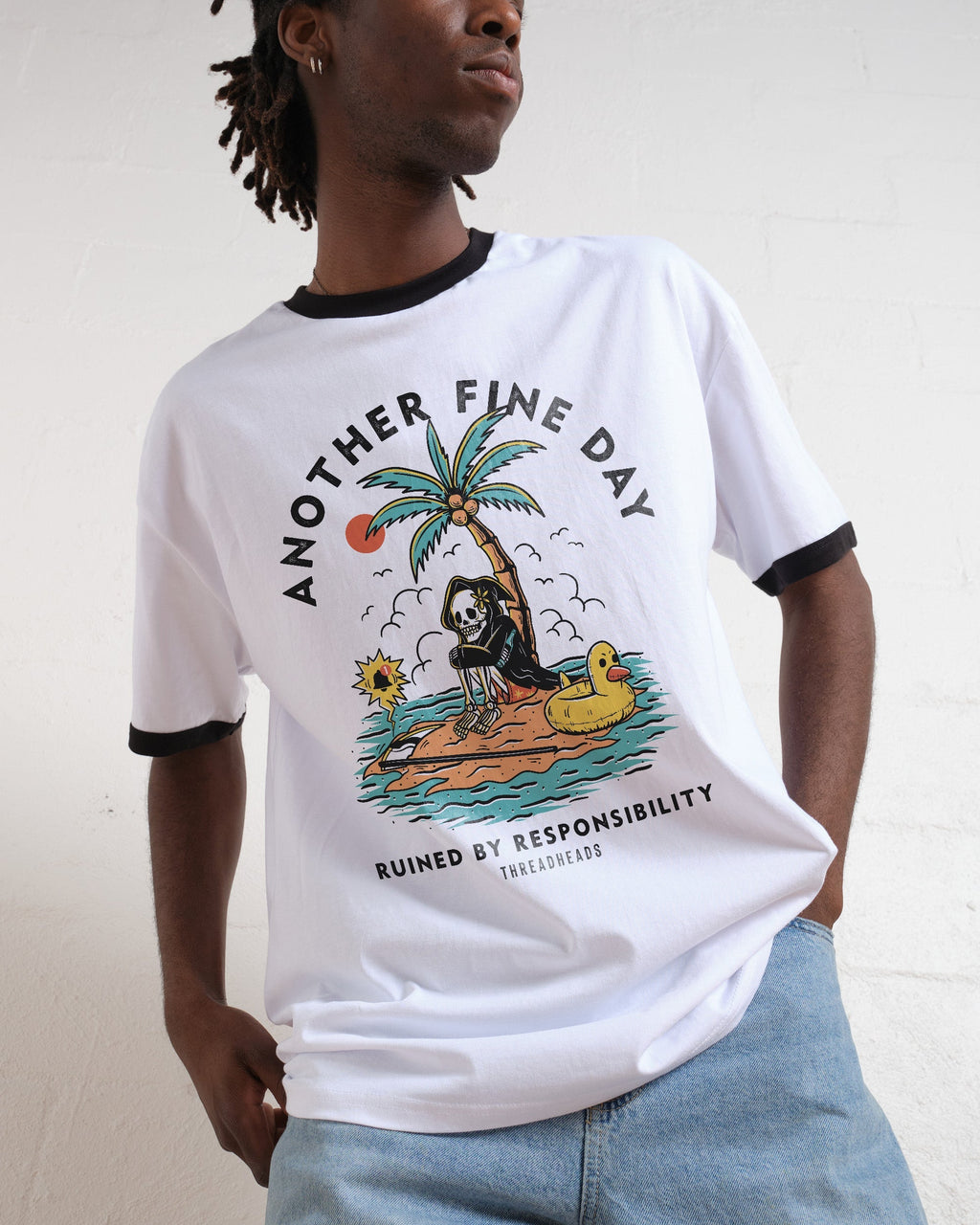 Another Fine Day Ruined by Responsibility T-Shirt product image 1