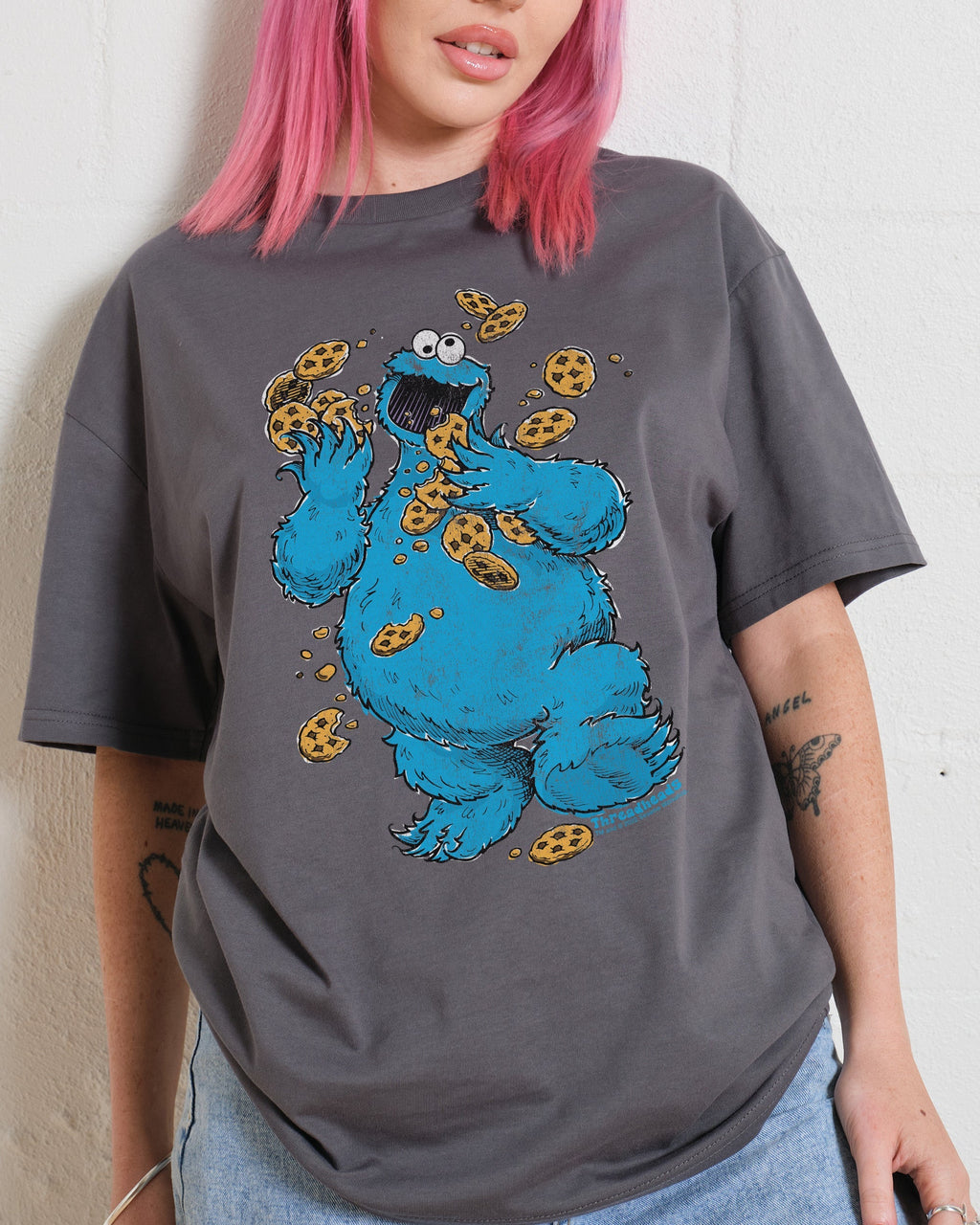 Cookie Monster Om Nom T-Shirt product image 3