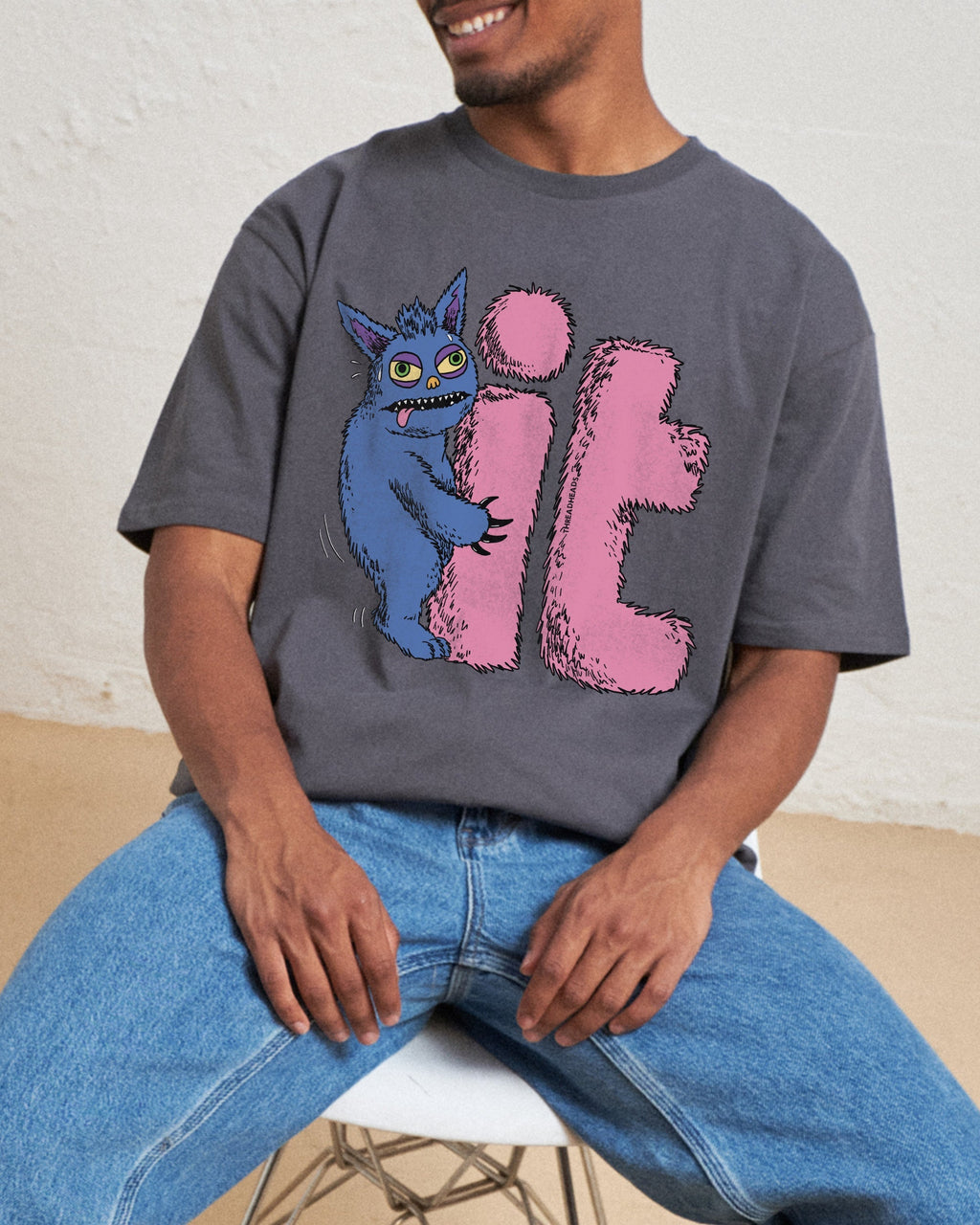 Fk It Fuzzy Monster T-Shirt product image 1