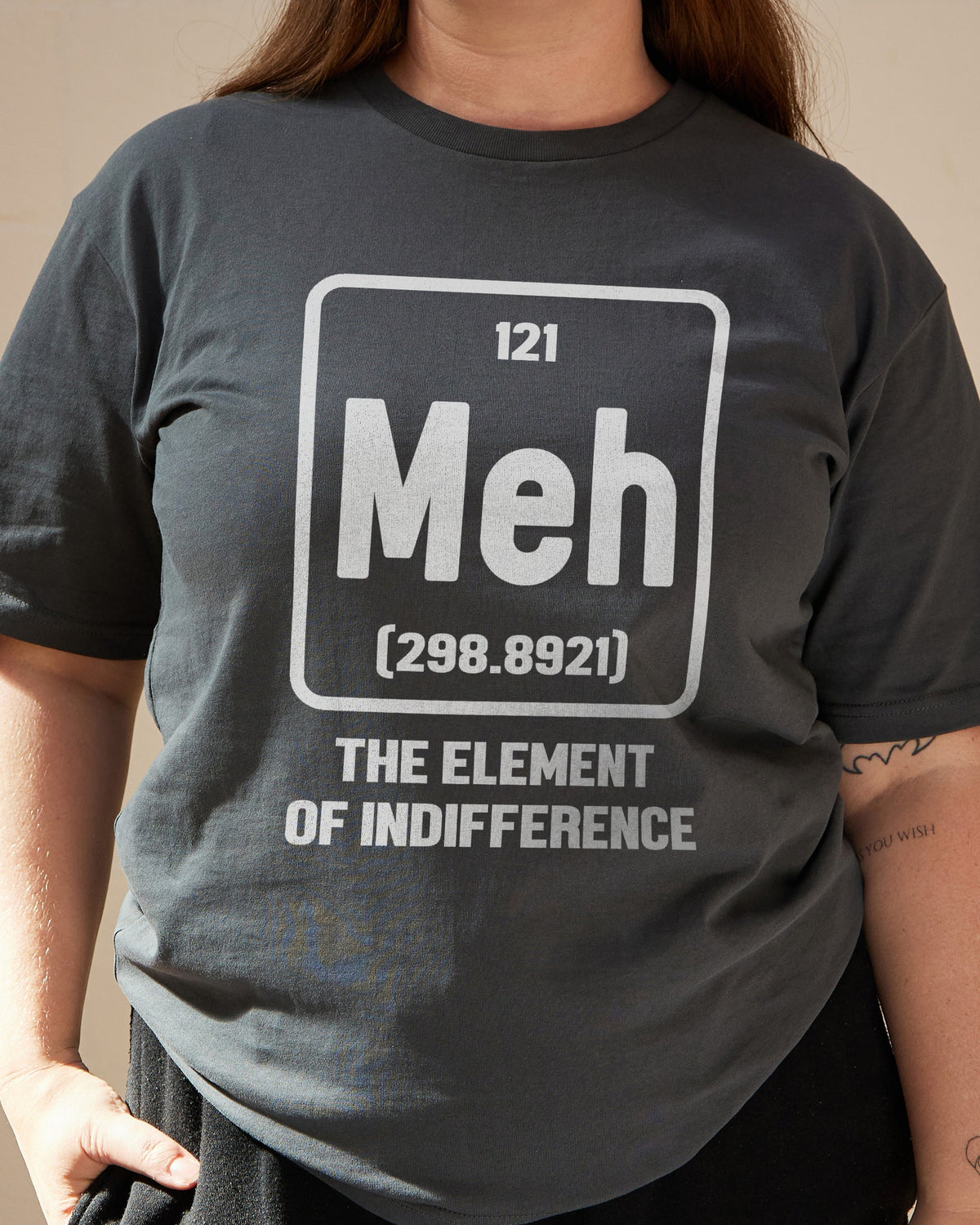 Meh The Element of Indifference T-Shirt product image 7