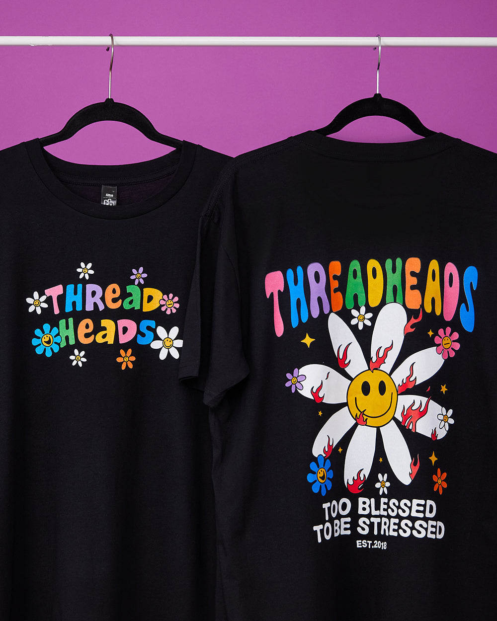 Too Blessed to be Stressed T-Shirt product image 3