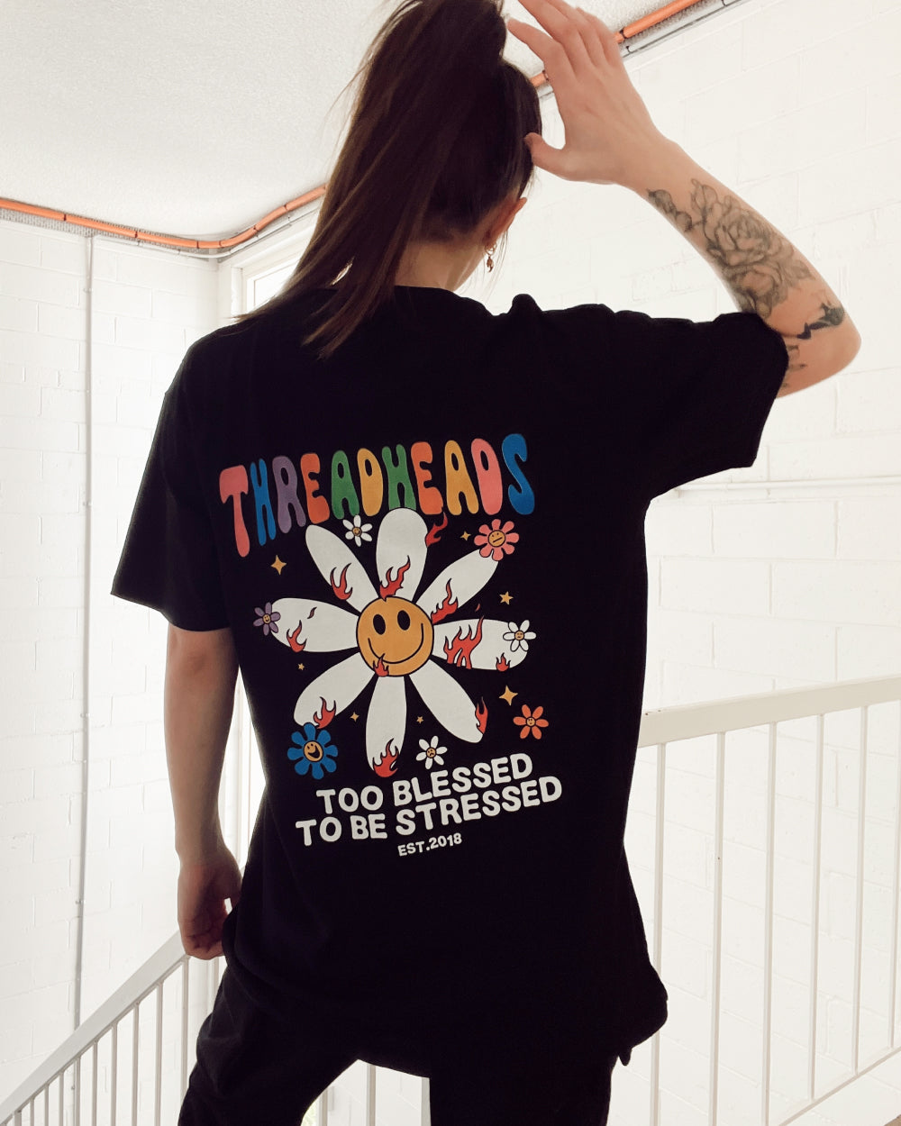 Too Blessed to be Stressed T-Shirt product image 2