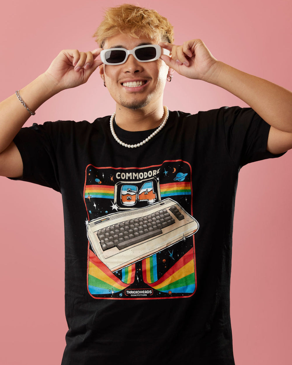 Commodore 64 Advanced Home Computer T-Shirt product image 3