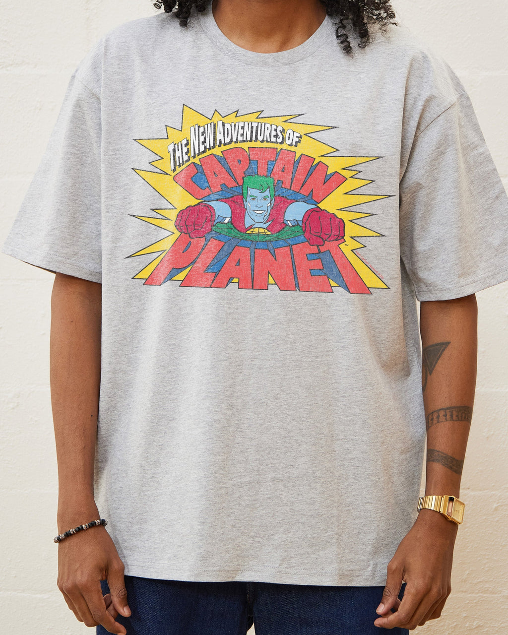 The New Adventures of Captain Planet T-Shirt product image 4