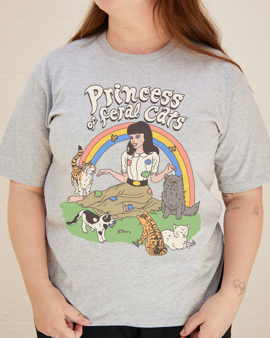 Princess of Feral Cats T-Shirt product image 2