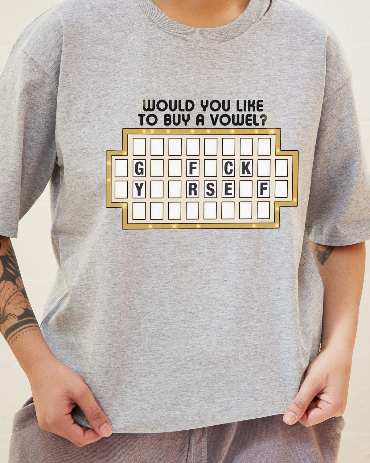 Would You Like To Buy A Vowel T-Shirt product image 2