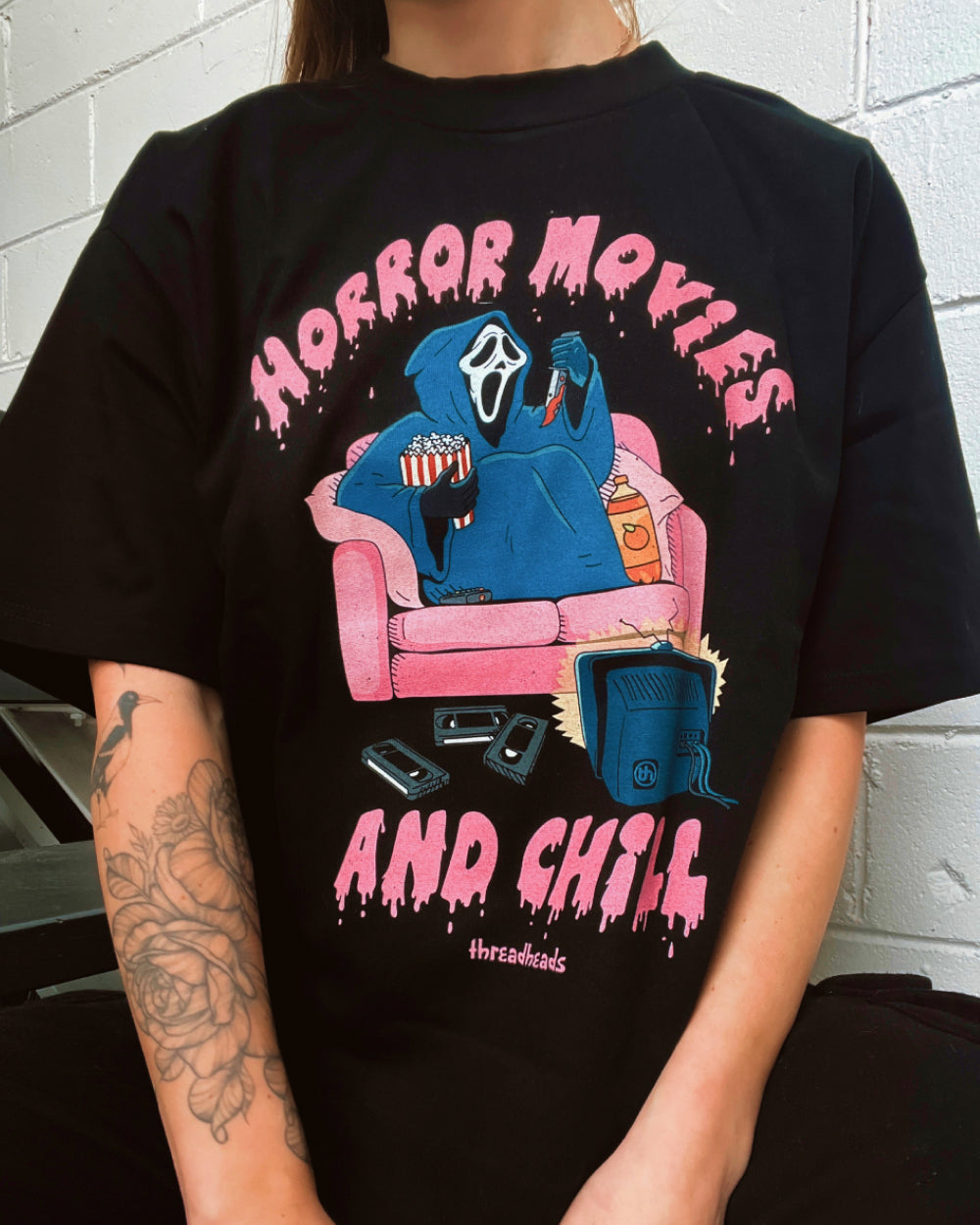 Horror Movies and Chill T-Shirt product image 2