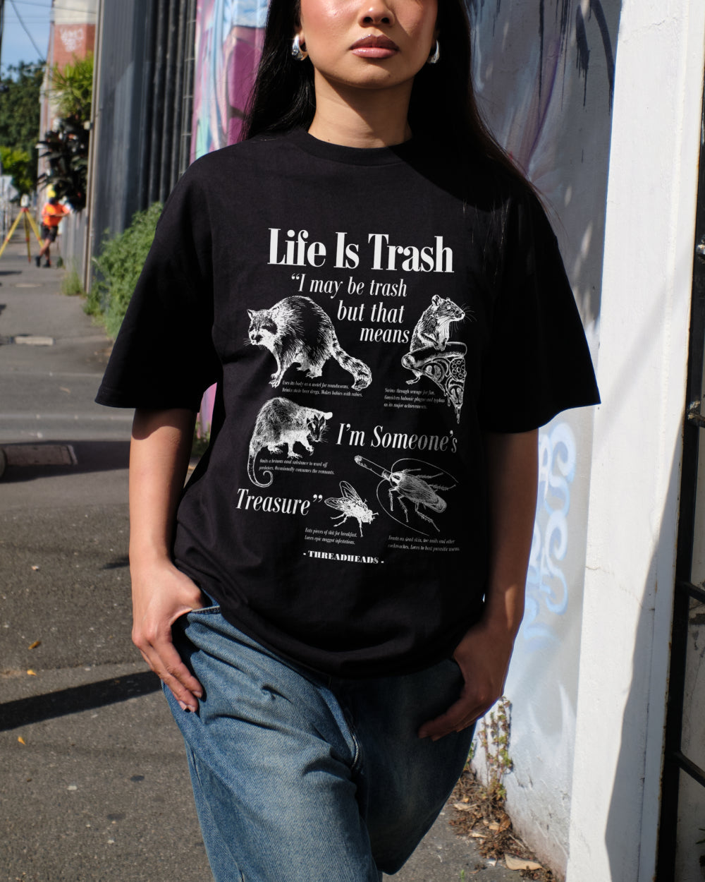 Life Is Trash T-Shirt product image 2