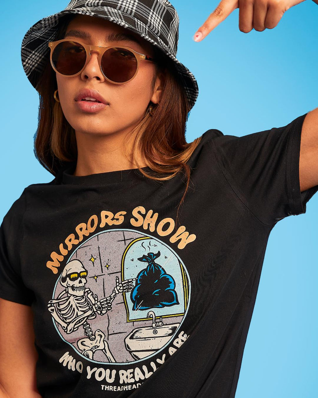 Mirrors Show Who You Really Are T-Shirt product image 2