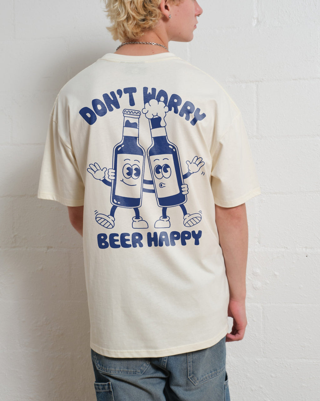 Don't Worry, Beer Happy T-Shirt product image 3