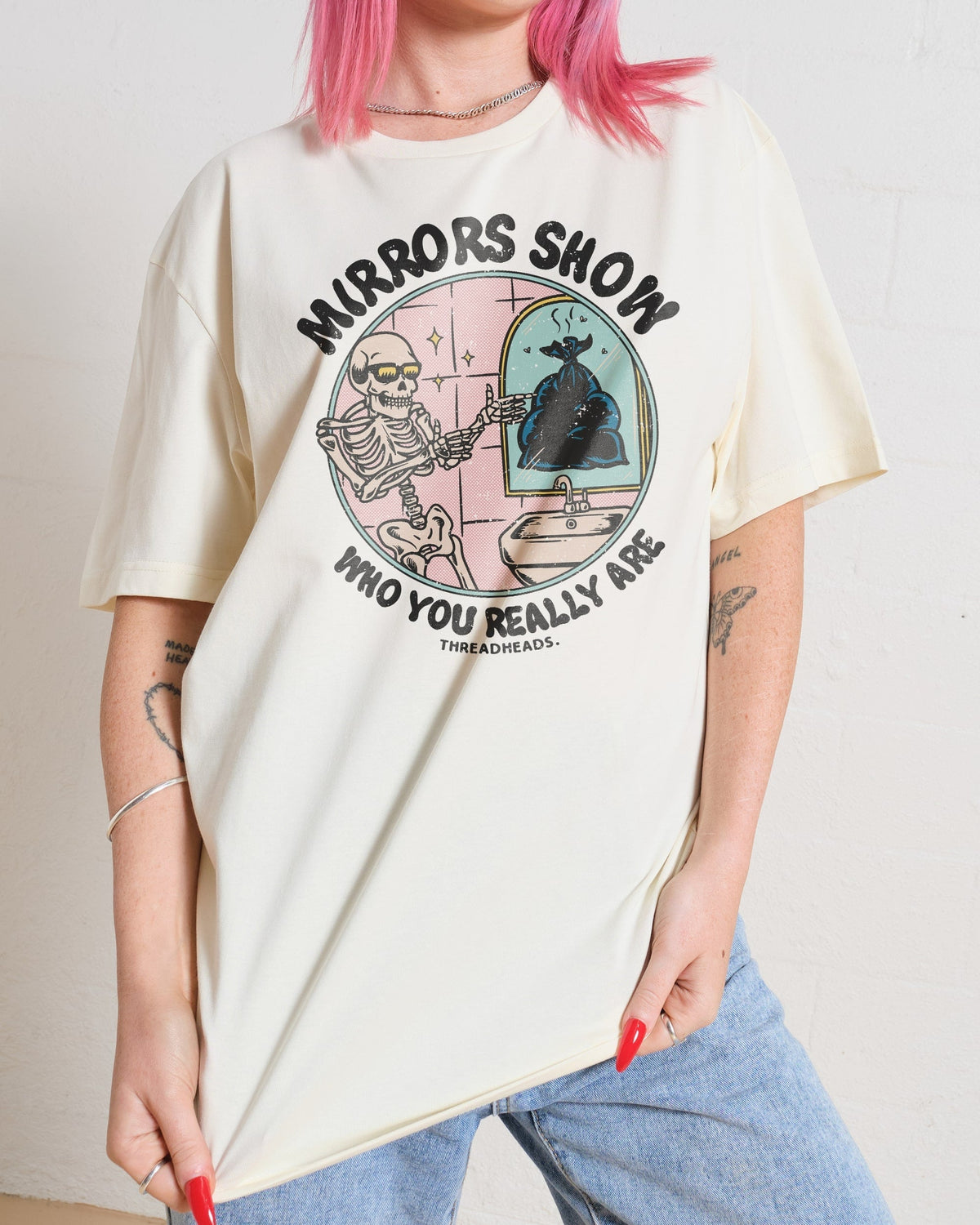 Mirrors Show Who You Really Are T-Shirt product image 4