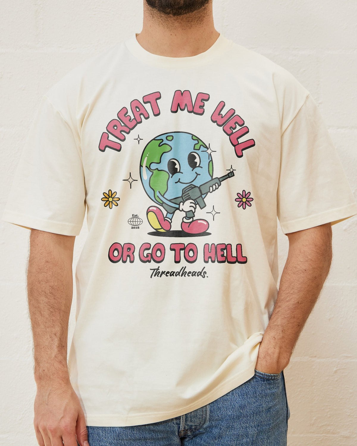 Treat Me Well Or Go To Hell T-Shirt product image 4