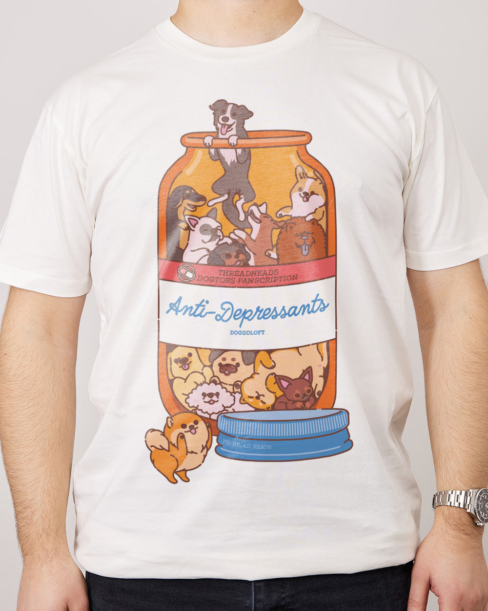 Anti-Depressants Dog Edition T-Shirt product image 1