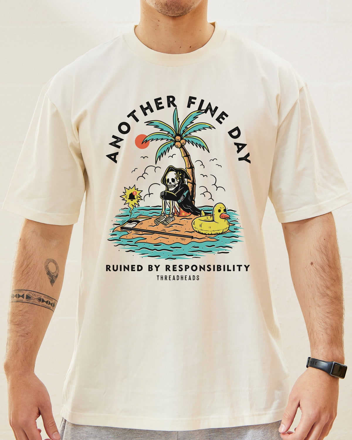 Another Fine Day Ruined by Responsibility T-Shirt product image 6