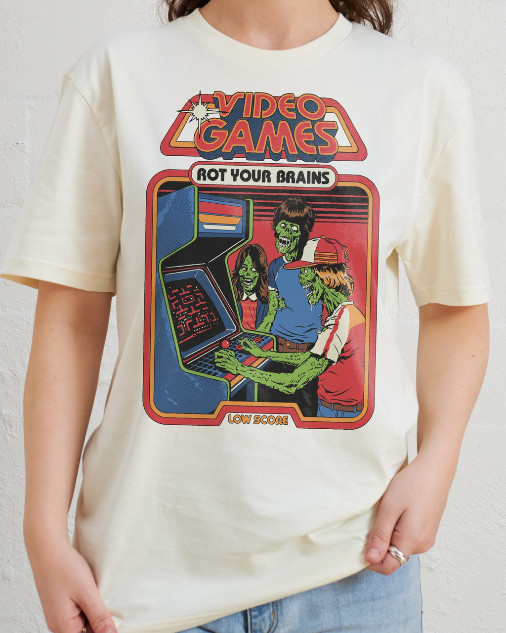 Video Games Rot Your Brains T-Shirt product image 4
