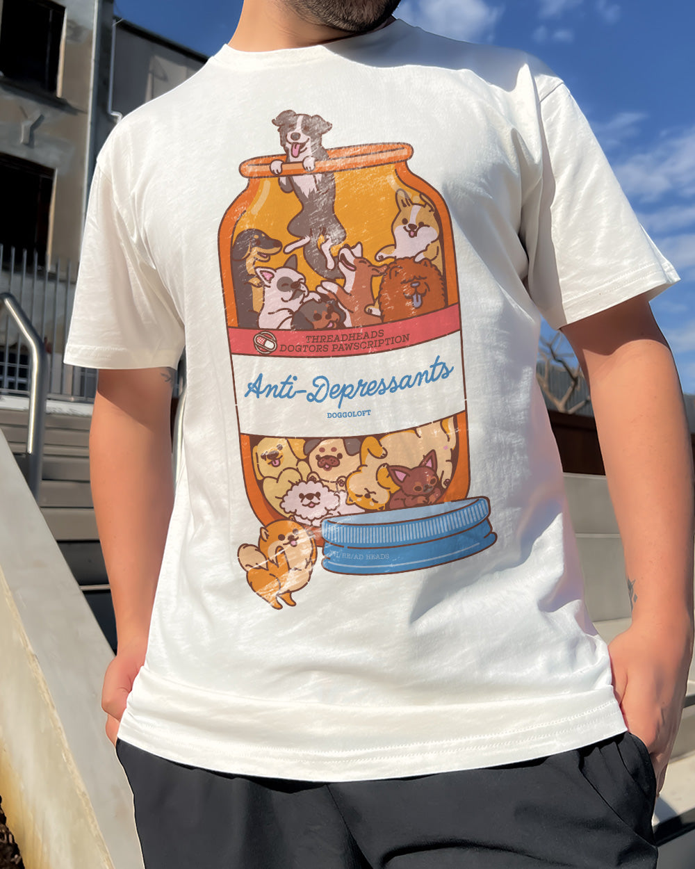 Anti-Depressants Dog Edition T-Shirt product image 2