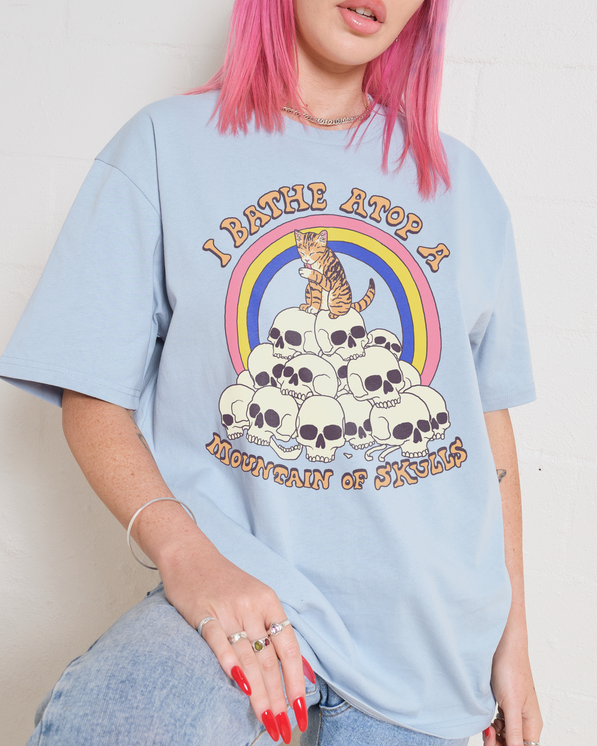 Bathe Atop a Mountain of Skulls T-Shirt product image 1