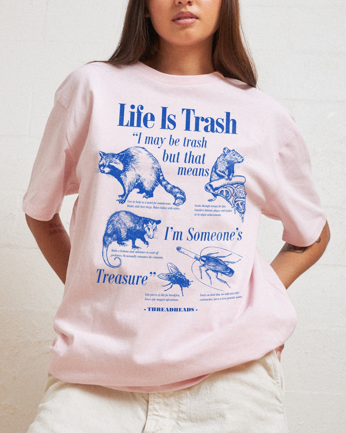 Life Is Trash T-Shirt product image 6