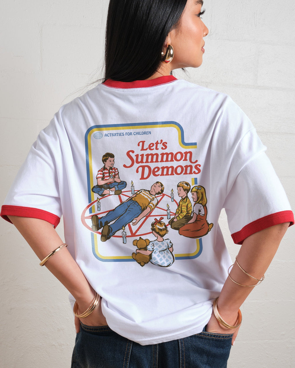Let's Summon Demons Front and Back T-Shirt product image 1