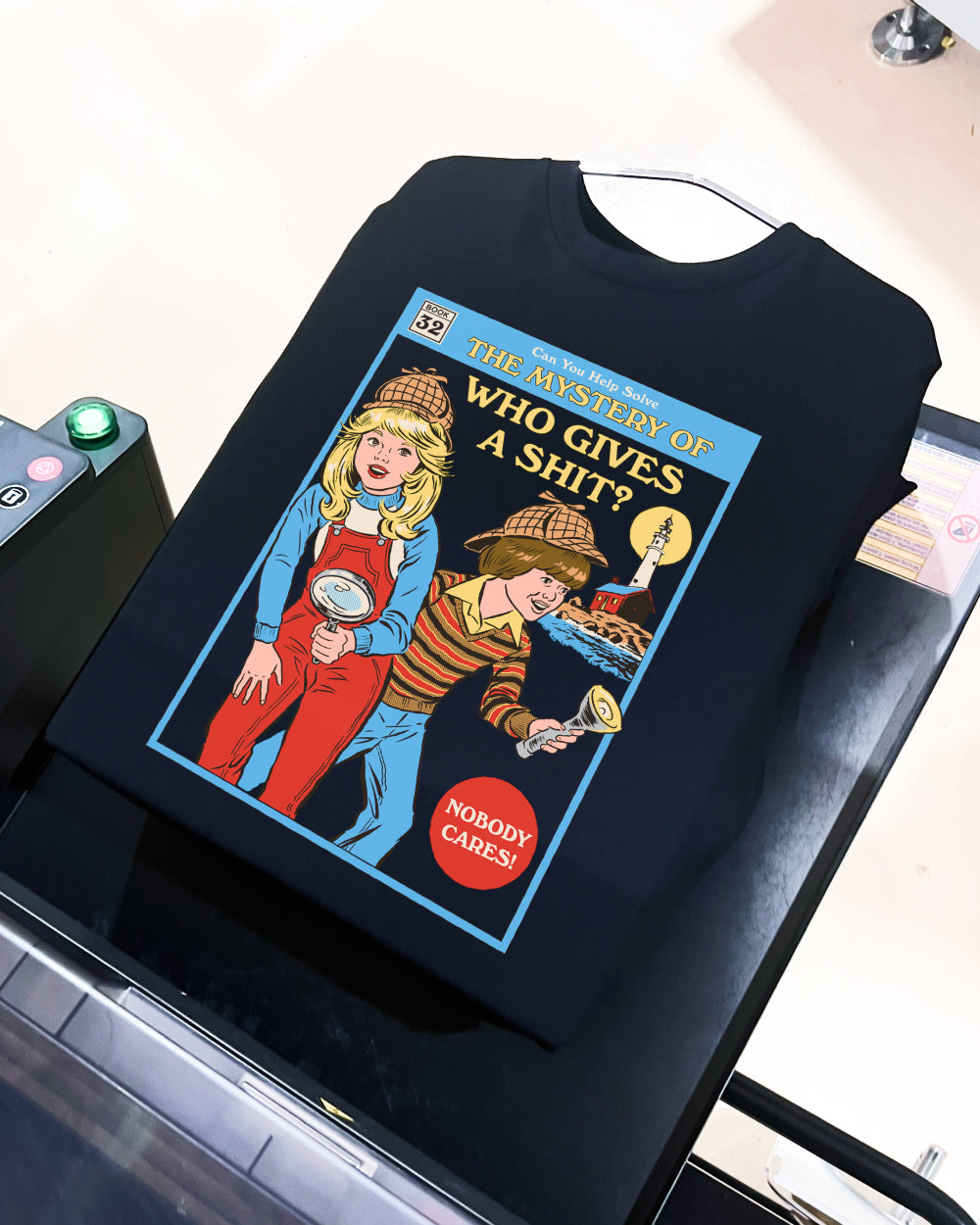 The Mystery of Who Gives a Sh-t T-Shirt product image 3