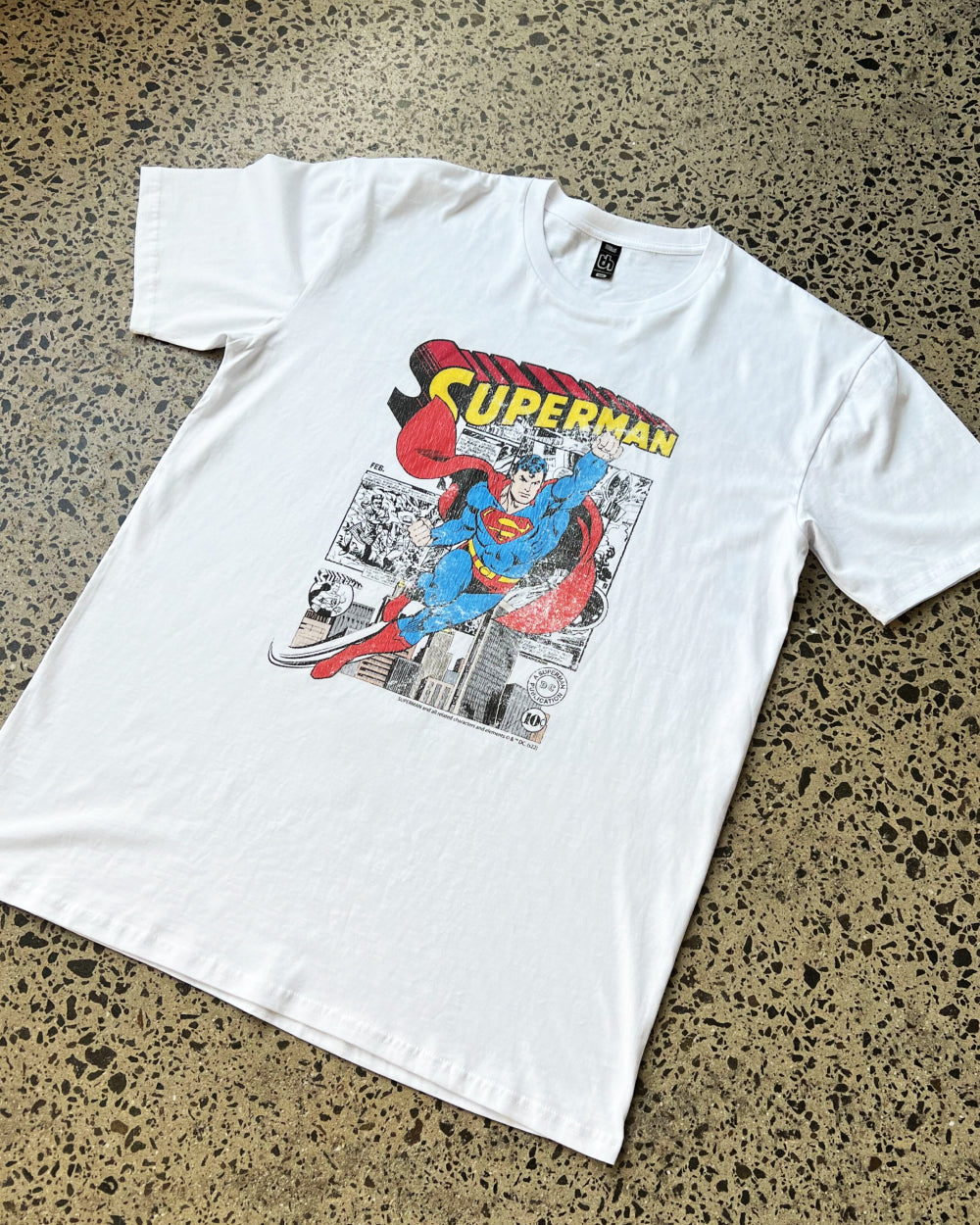Superman Comic Panel T-Shirt product image 2