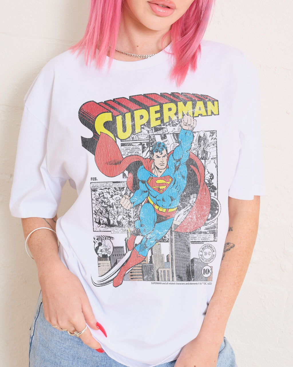Superman Comic Panel T-Shirt product image 1