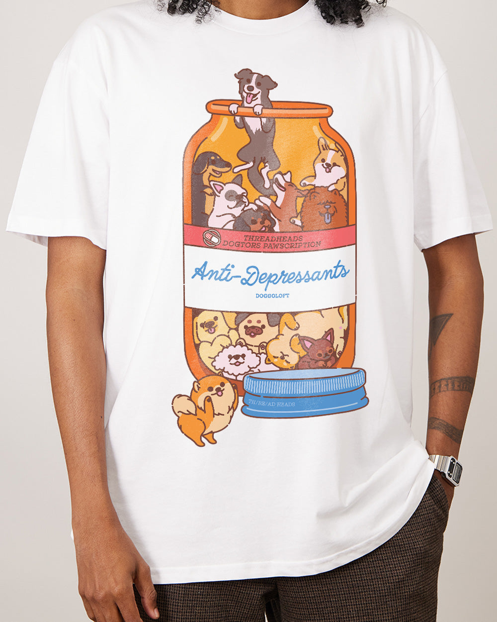 Anti-Depressants Dog Edition T-Shirt product image 6