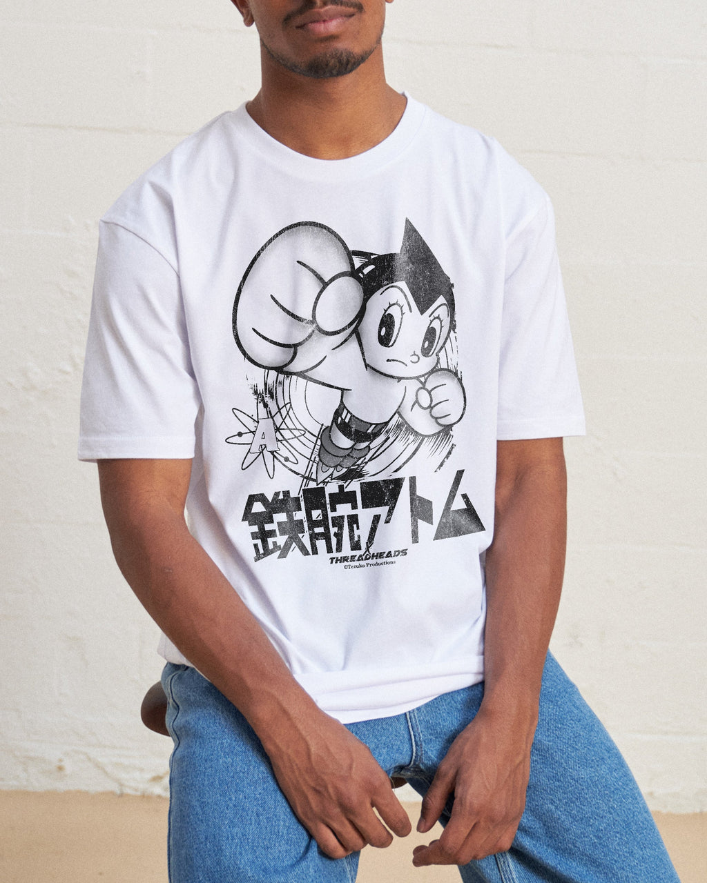Astro Boy Black and White T-Shirt product image 5