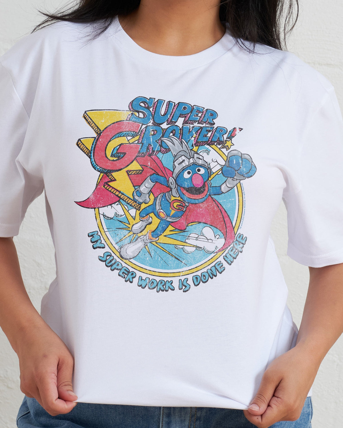 Super Grover Vintage T-Shirt product image 3