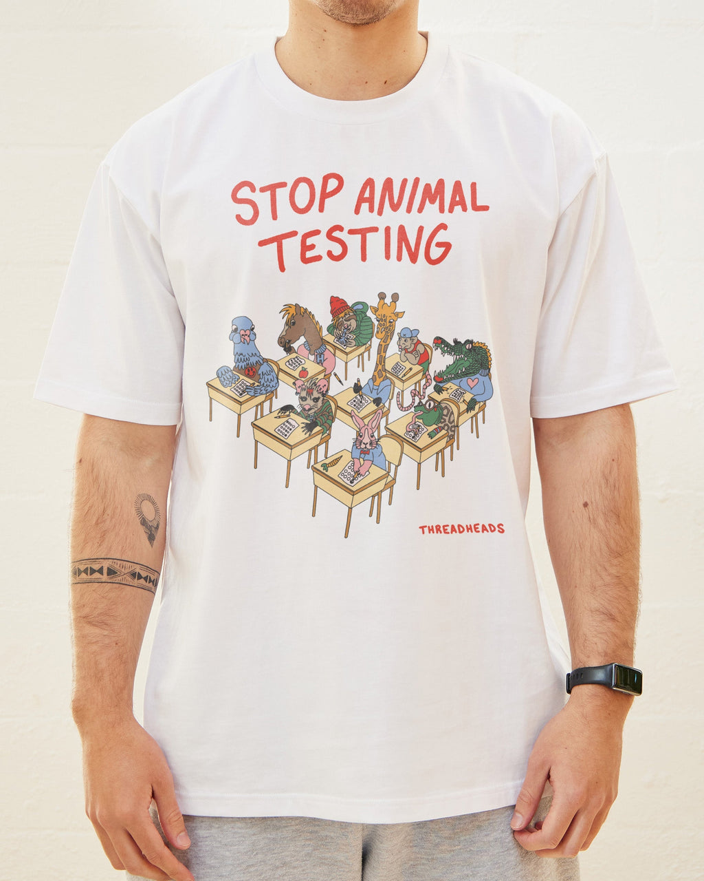 Stop Animal Testing T-Shirt product image 4