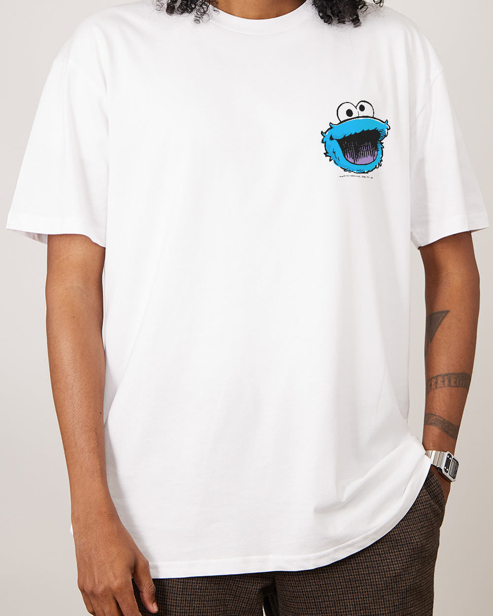 Cookie Monster Face Mini Print Tee product image 2