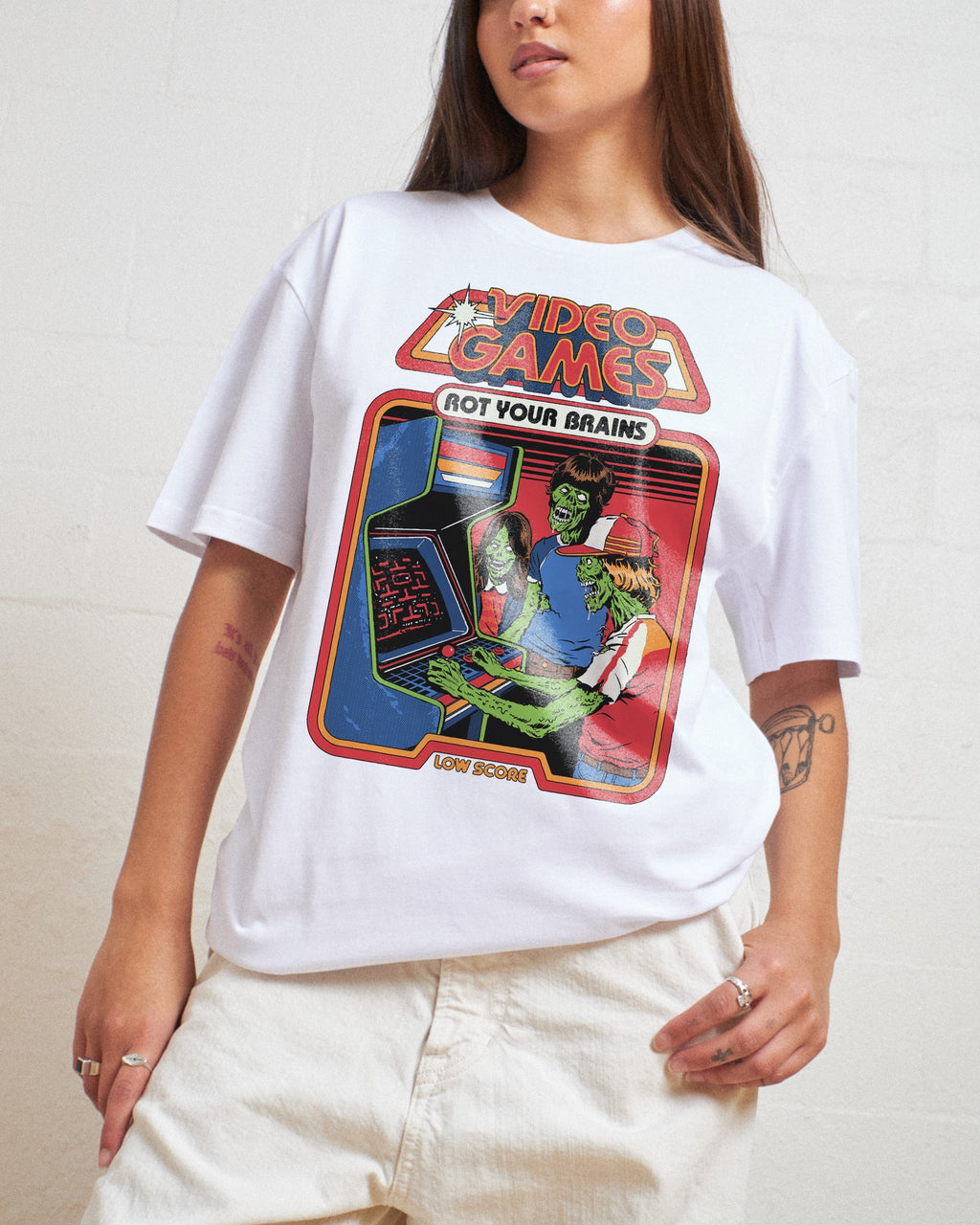 Video Games Rot Your Brains T-Shirt product image 5