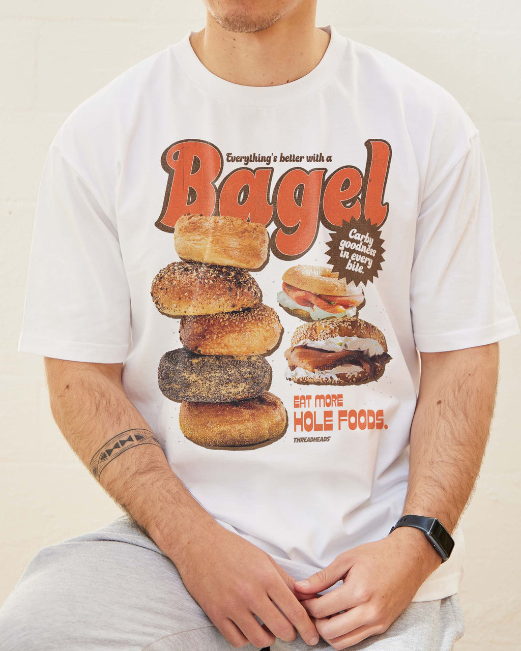 Everything's Better with a Bagel T-Shirt product image 3