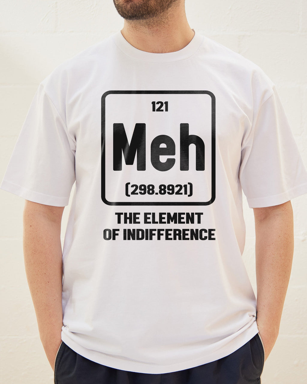 Meh The Element of Indifference T-Shirt product image 3
