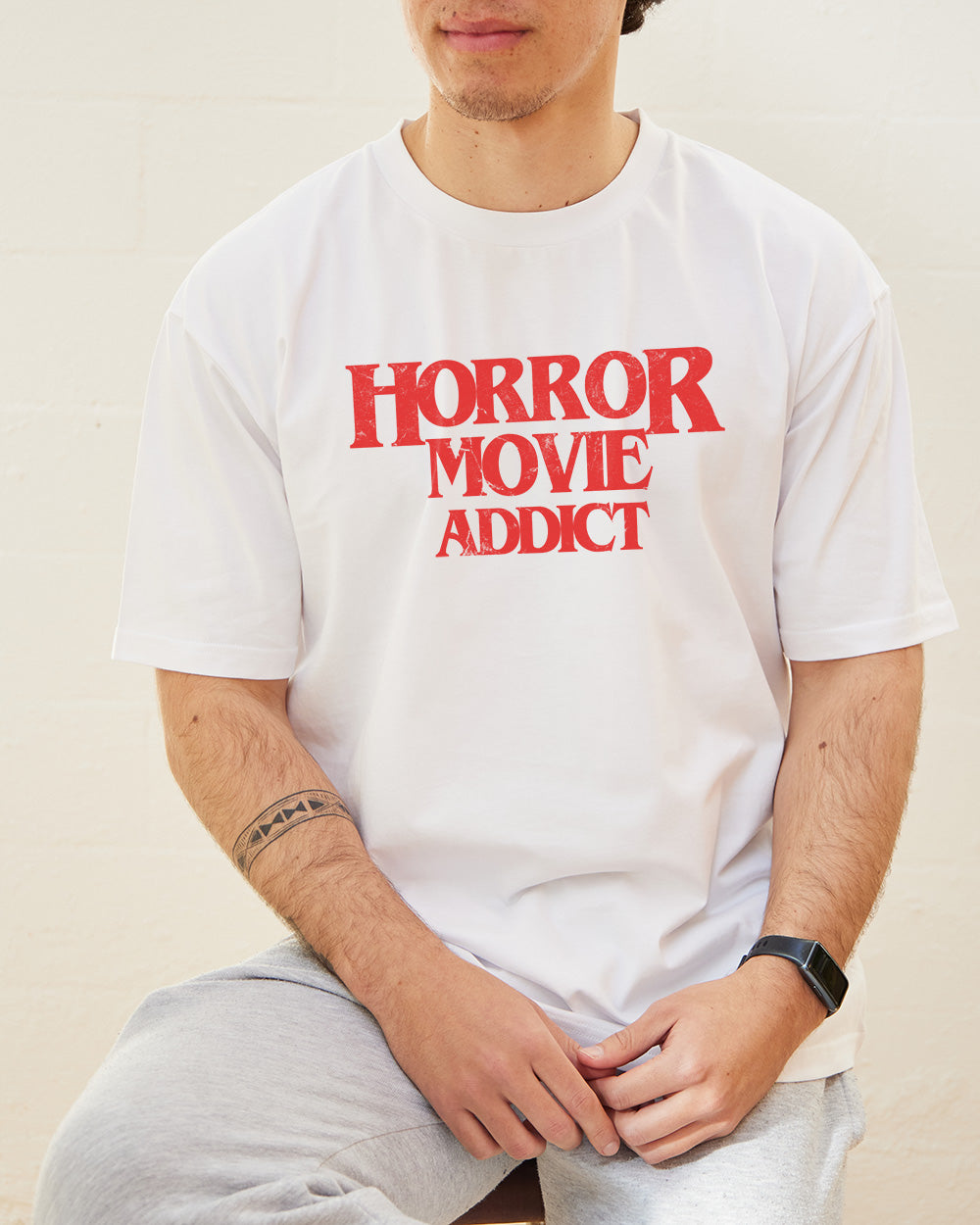Horror Movie Addict T-Shirt product image 2
