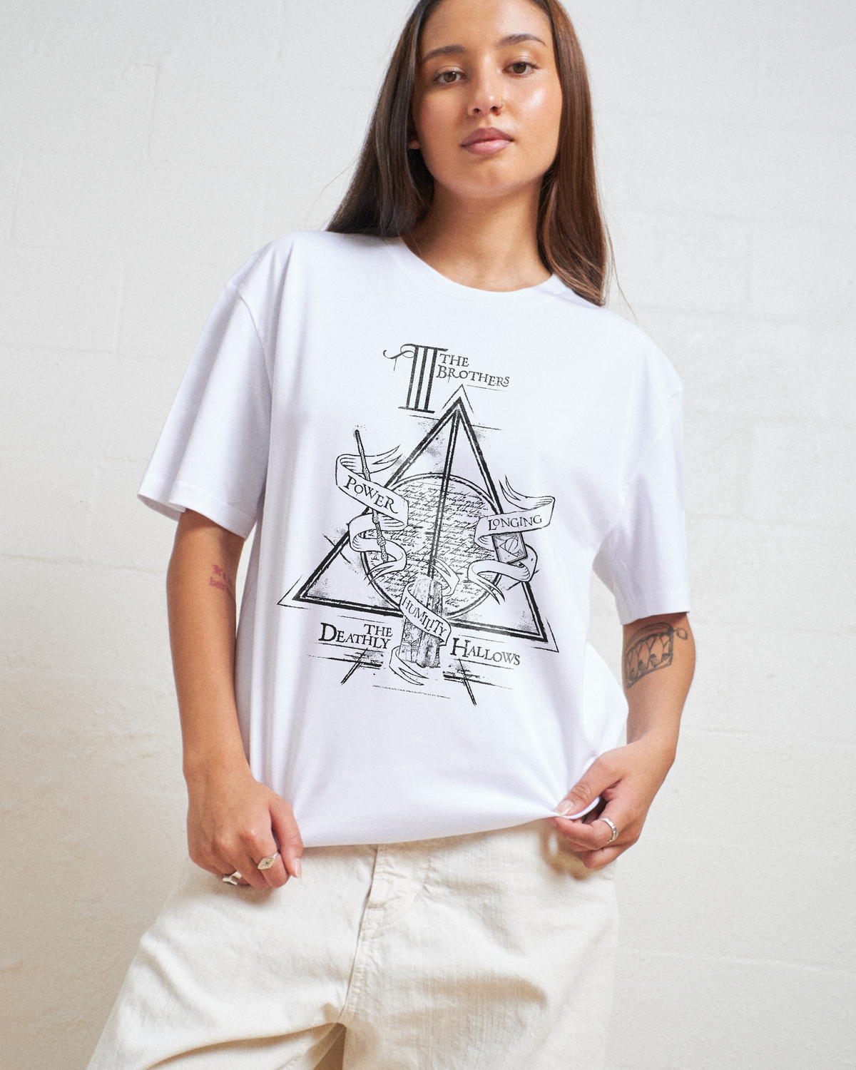 Deathly Hallows Logo T-Shirt product image 5