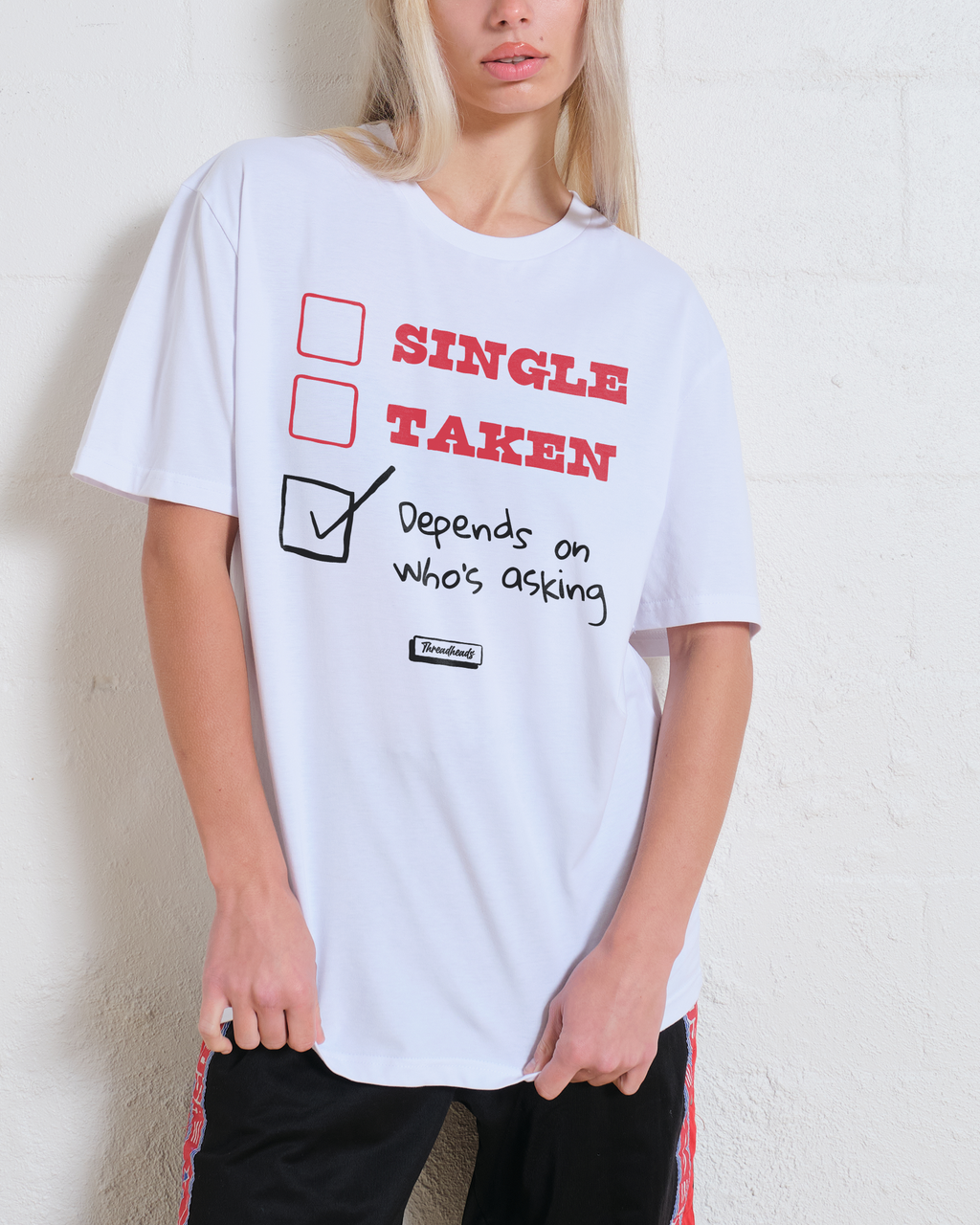 Depends on Who's Asking T-Shirt product image 1