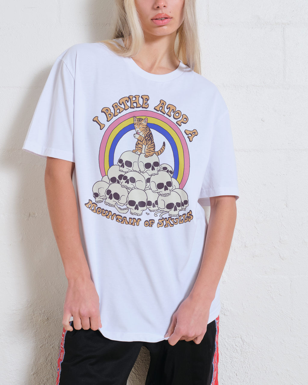 Bathe Atop a Mountain of Skulls T-Shirt product image 3